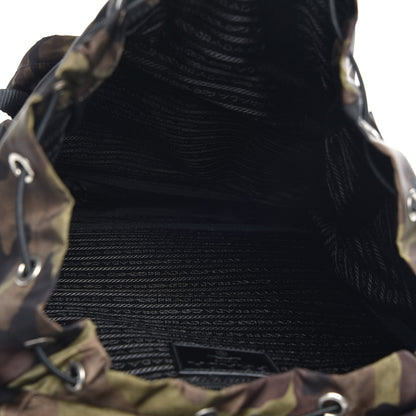 Prada Nylon Camouflage Double Buckle Backpack Mimetico 5 of 7