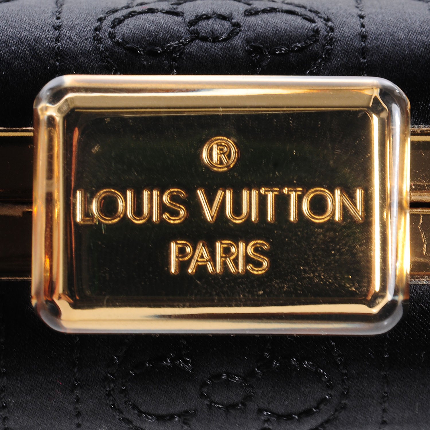 Louis Vuitton Monogram Motard Minaudiere Clutch Black 7 of 9