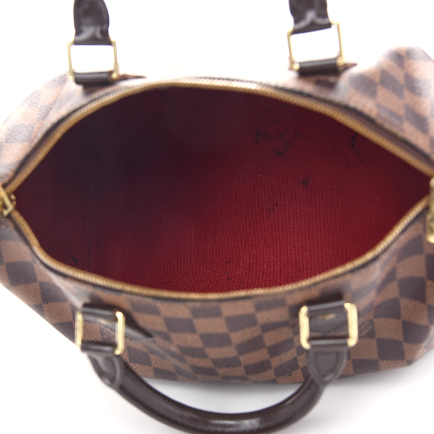 Louis Vuitton Damier Ebene Speedy Bandouliere 30 5 of 16