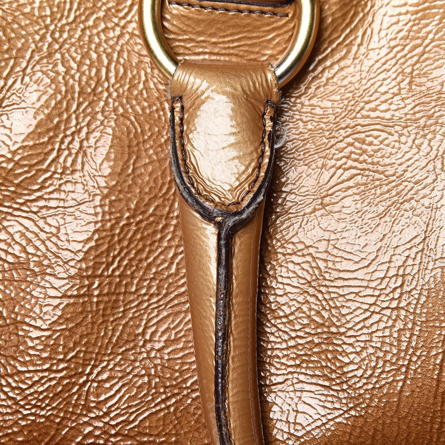 Prada Vernice Sfumata Tote Blond Mordore 10 of 22