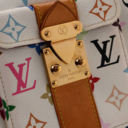 Louis Vuitton Monogram Multicolor Speedy 30 White 10 of 14