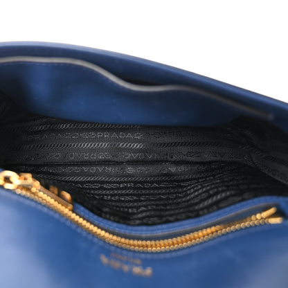 Prada Saffiano Flap Shoulder Bag Bluette 5 of 10