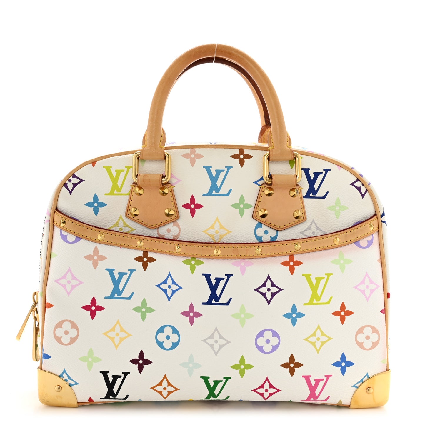 Monogram Multicolor Trouville White