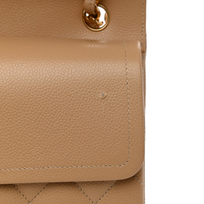 Chanel Caviar Quilted Jumbo Double Flap Beige Clair 10 of 10
