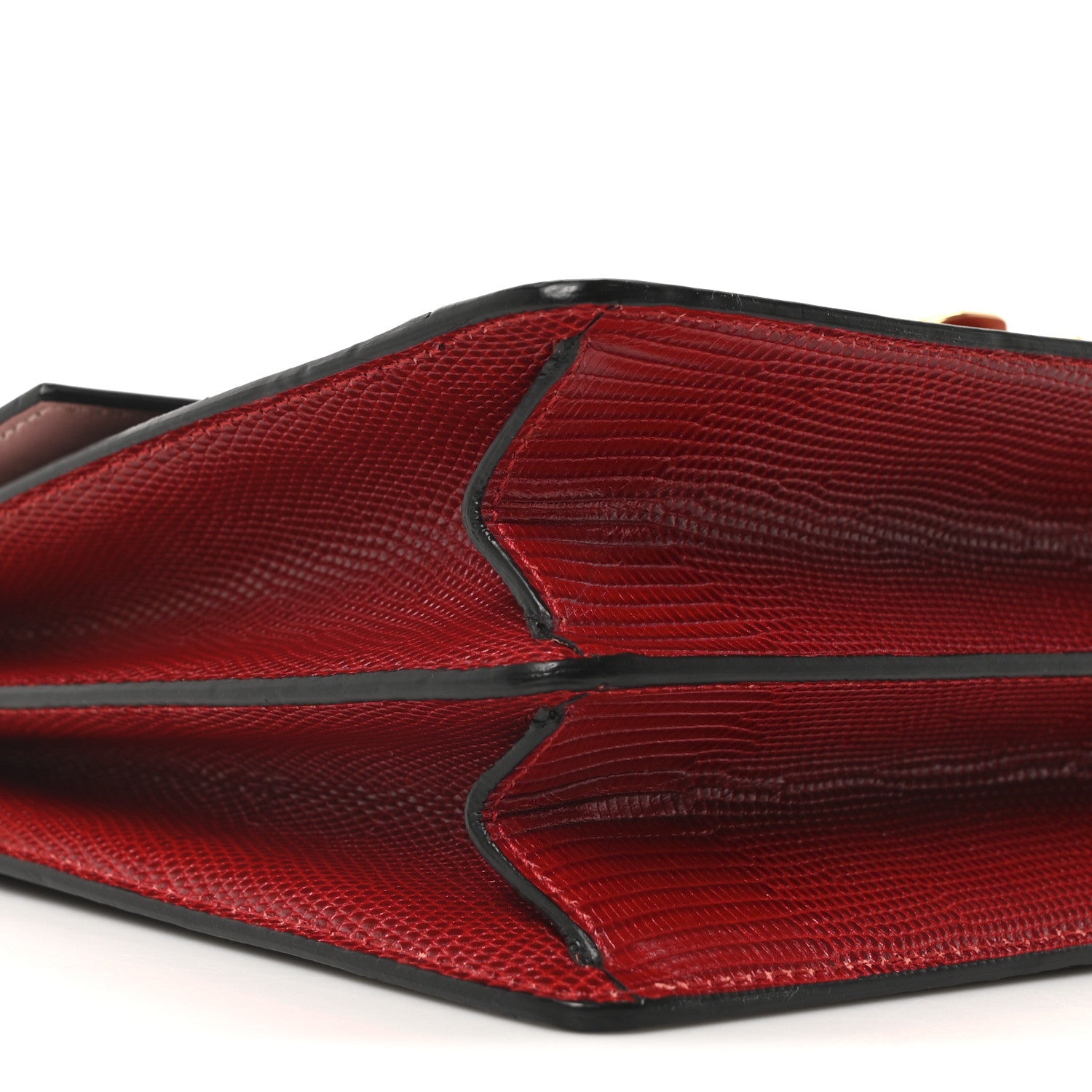 Dolce & Gabbana Snakeskin Calfskin Lucia Amore Shoulder Bag Black