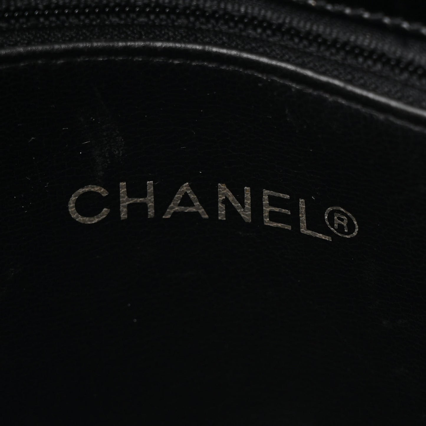 Patent Quilted Tote Black