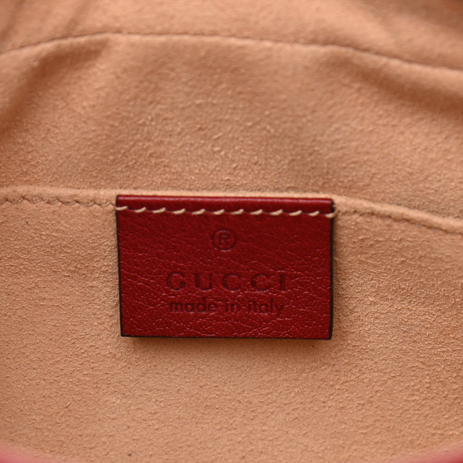 Gucci Suede Calfskin Web Mini Ophidia Shoulder Bag New Blue Romantic Cherry 5 of 12