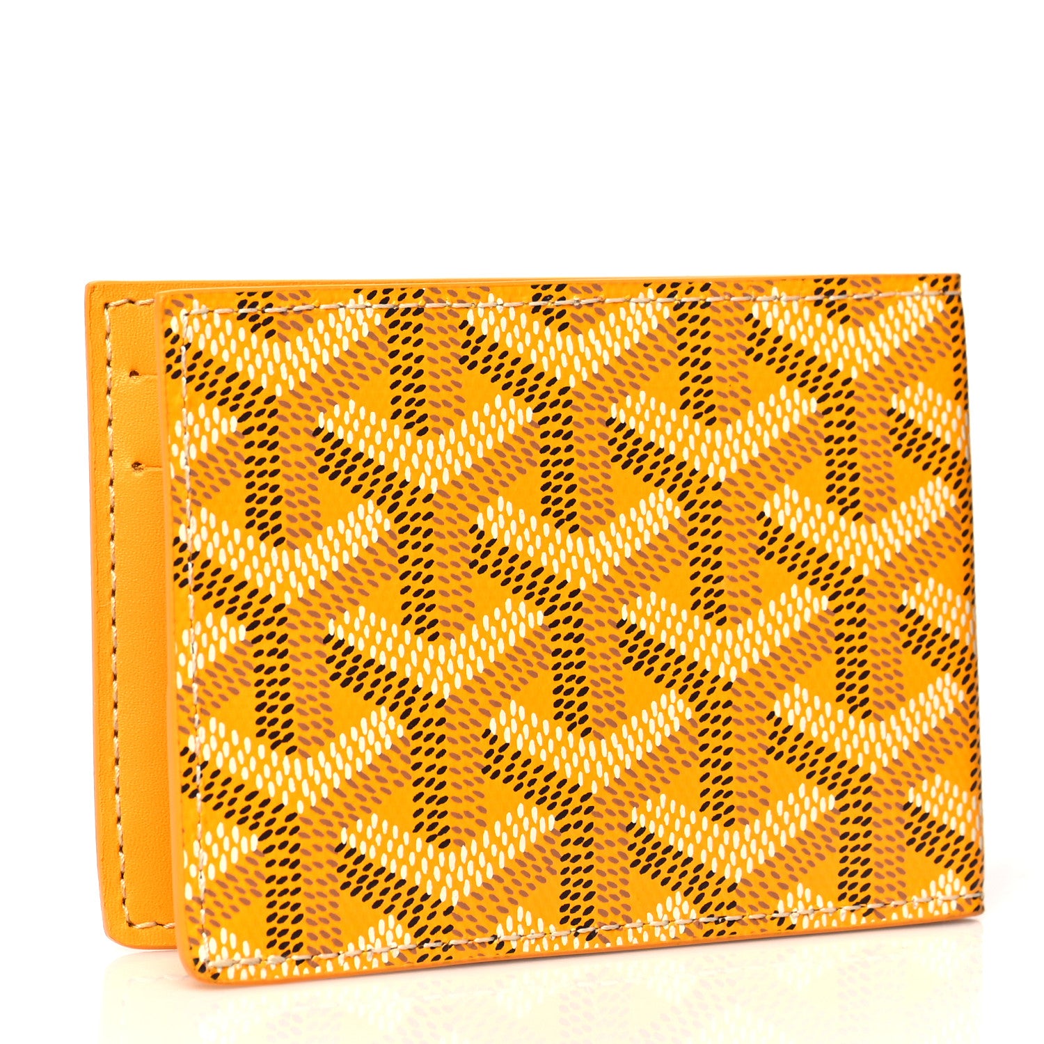 Goyard Goyardine Multi Slot Bi-Fold Wallet Yellow 3 of 8