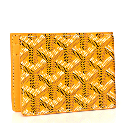 Goyard Goyardine Multi Slot Bi-Fold Wallet Yellow 3 of 8