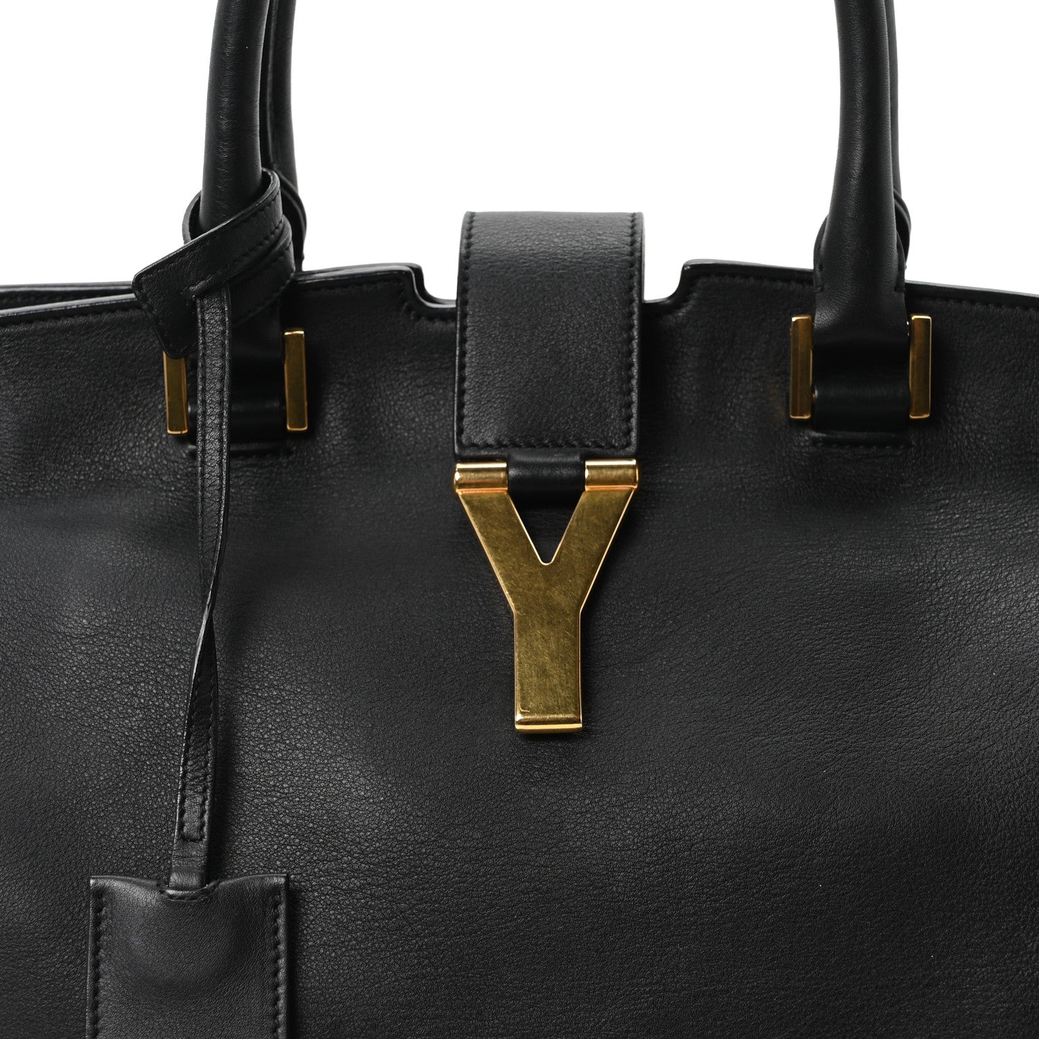 Saint Laurent Calfskin Medium Classic Y Cabas Black 7 of 9