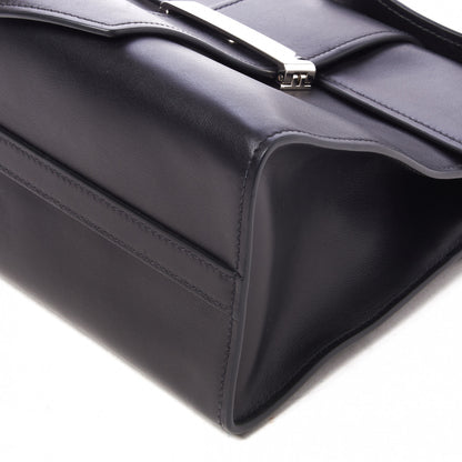 Prada City Calf Ribbon Shoulder Bag Black 4 of 8