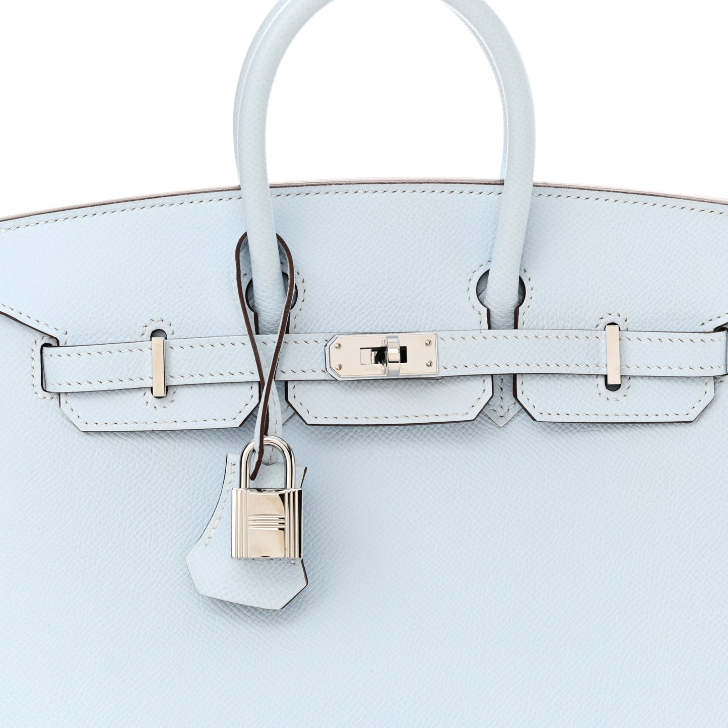 Epsom Birkin Sellier 25 Bleu Brume