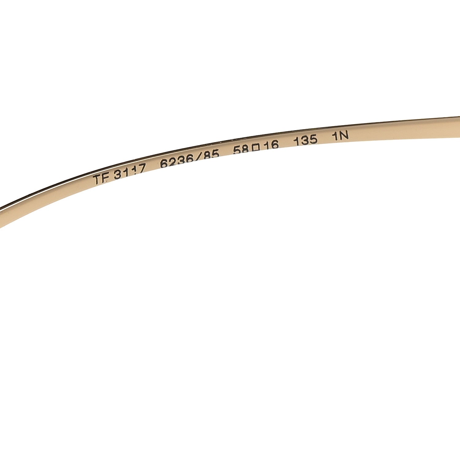 Tiffany Metal Knot Sunglasses TF3117 Pale Gold 5 of 8
