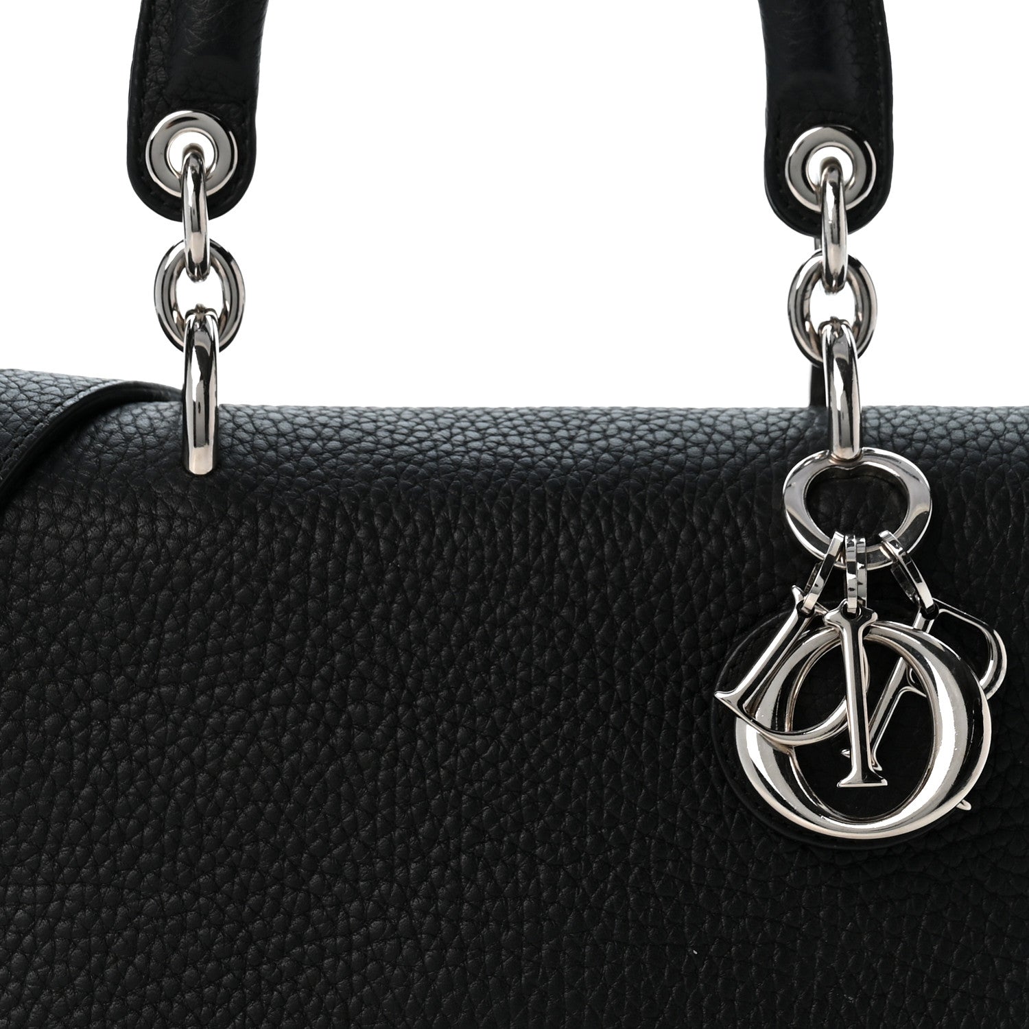 Christian Dior Bullcalf Mini Be Dior Flap Black 9 of 14