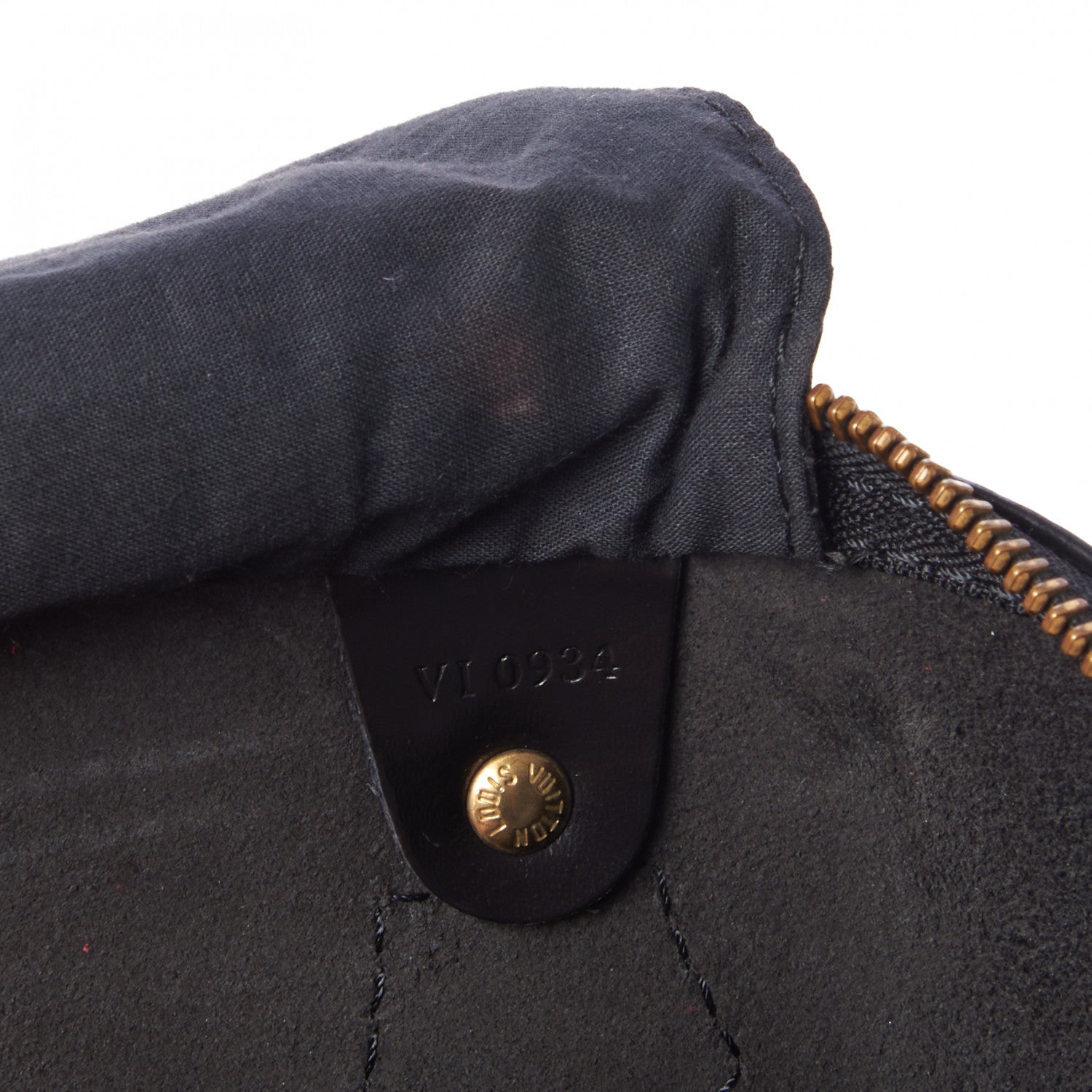 Louis Vuitton Epi Speedy 30 Black 10 of 11