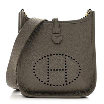Hermes Taurillon Clemence Evelyne TPM Etain 1 of 9