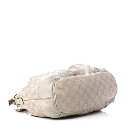 Gucci Guccissima Medium Sukey Top Handle Bag White 4 of 17