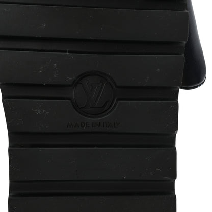 Louis Vuitton Nylon Monogram Womens Pool Pillow Comfort Mules 36 Navy Blue 7 of 9