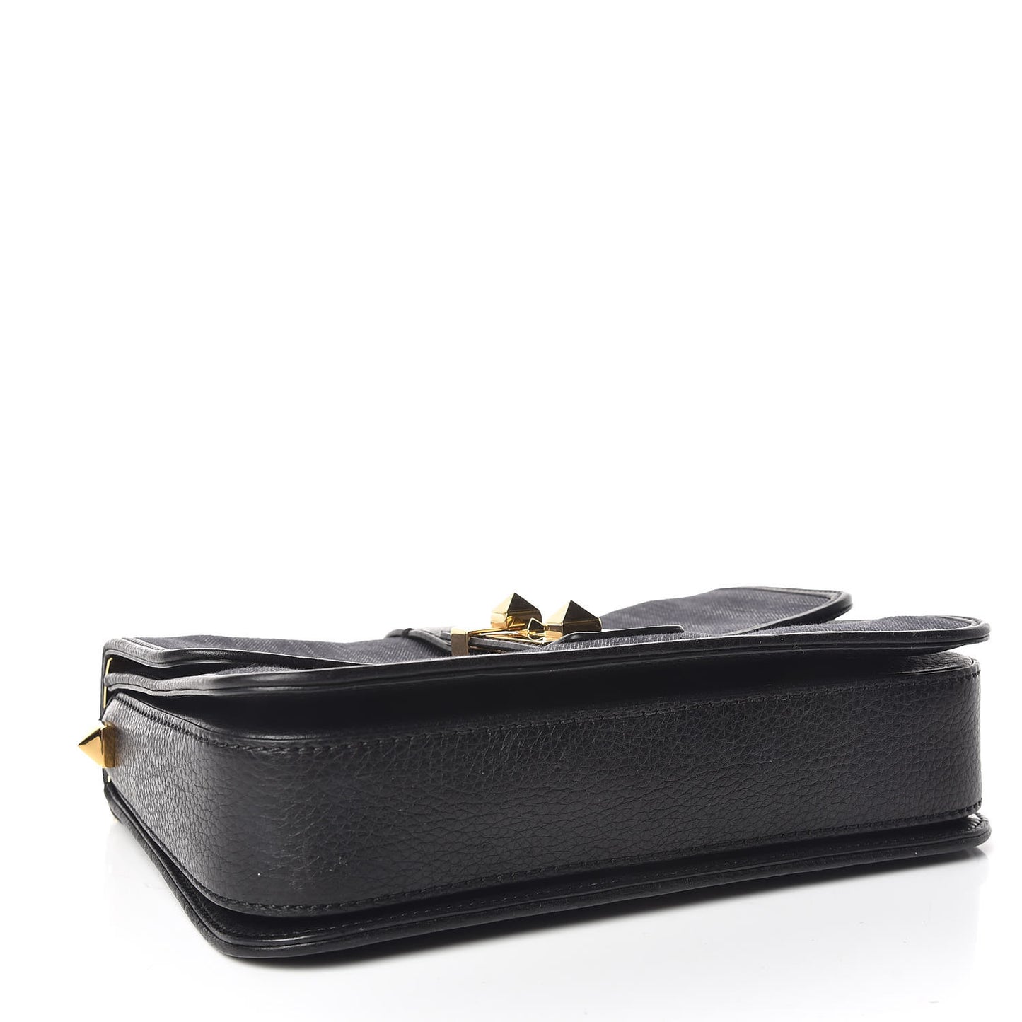 Denim B-Rockstud Flap Blue