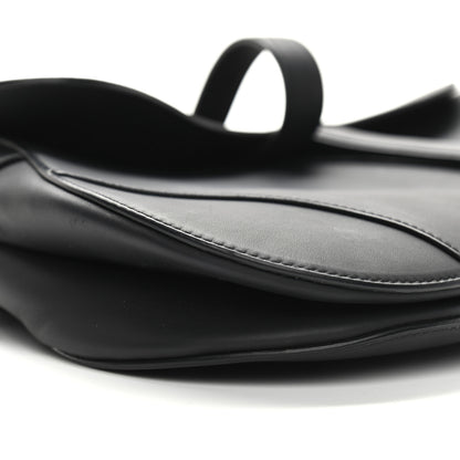 Christian Dior Ultra Matte Calfskin Saddle Bag Black 9 of 12