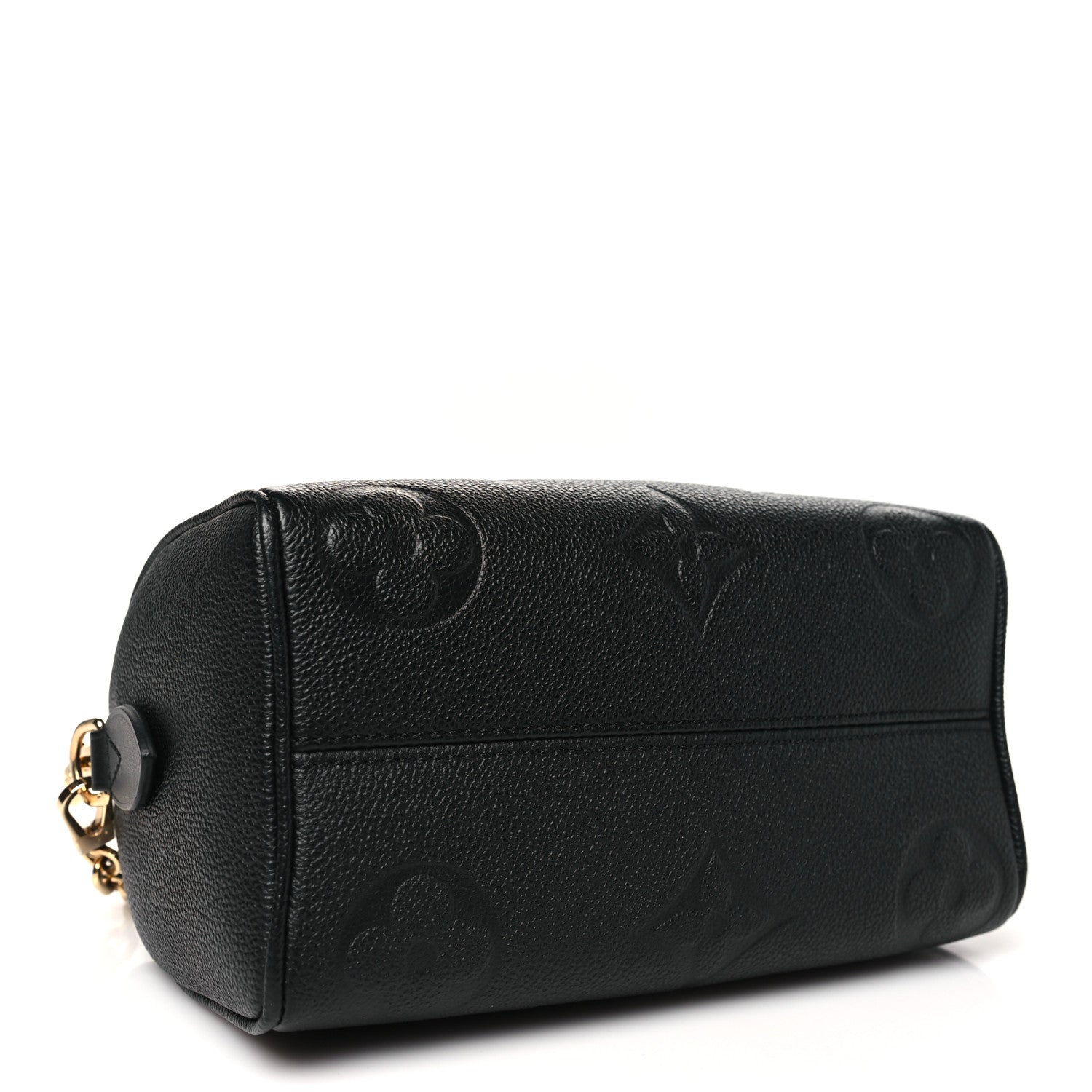 Louis Vuitton Empreinte Monogram Giant Speedy Bandouliere 20 Black 4 of 9