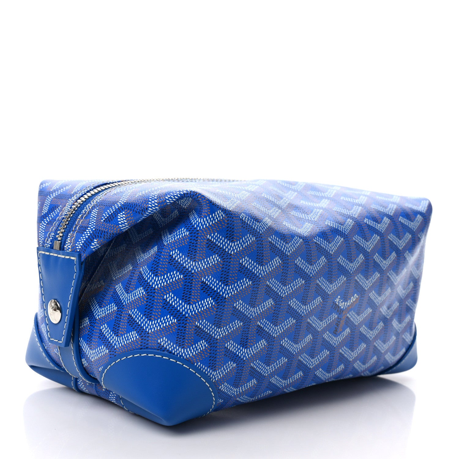 Goyard Goyardine Boeing 25 Trousse de Toilette Blue 1379920