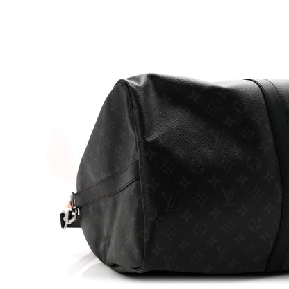 Louis Vuitton Monogram Eclipse Keepall Bandouliere 55 8 of 9