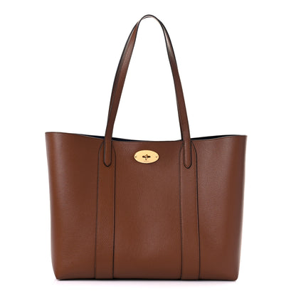 Mulberry Small Classic Grain Bayswater Tote Oak 1 of 13