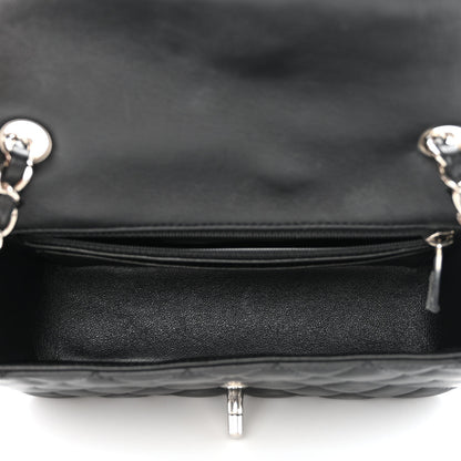 Chanel Lambskin Quilted Mini Rectangular Flap Black 5 of 11