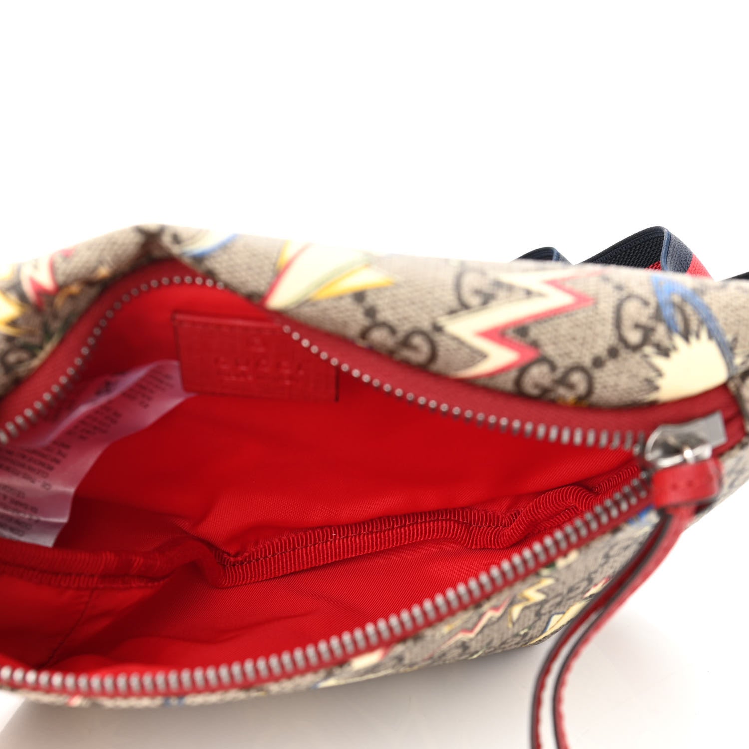 Gucci GG Supreme Monogram Childrens Space Print Belt Bag Multicolor 5 of 10