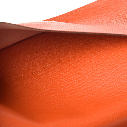Hermes Chevre Mysore Grand Modele Agenda Cover Orange 7 of 11