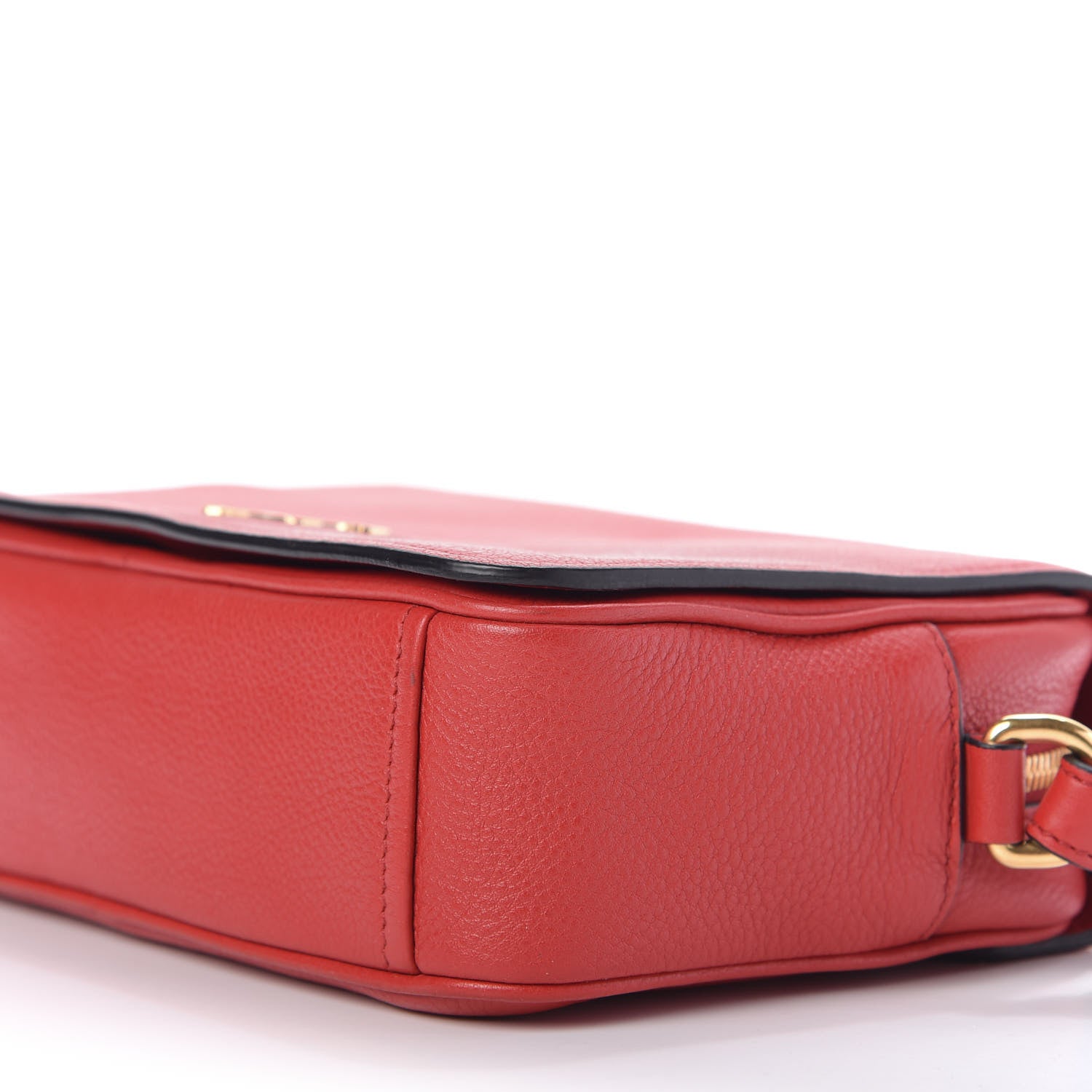 Prada Vitello Phenix Flap Crossbody Rosso 7 of 9