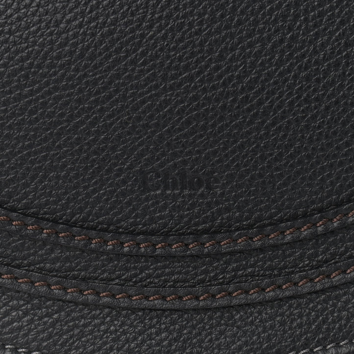 Calfskin Medium Marcie Round Crossbody Bag Black