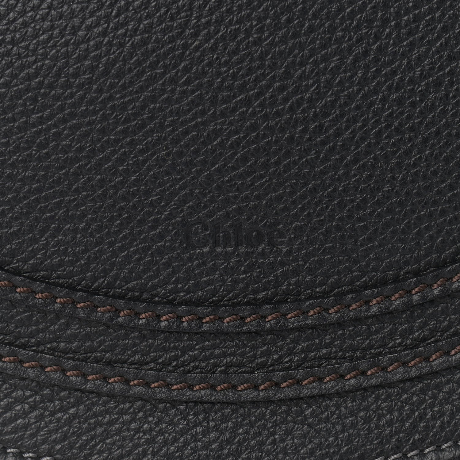 Chloe Calfskin Medium Marcie Round Crossbody Bag Black 6 of 8