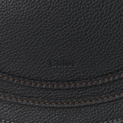 Chloe Calfskin Medium Marcie Round Crossbody Bag Black 6 of 8