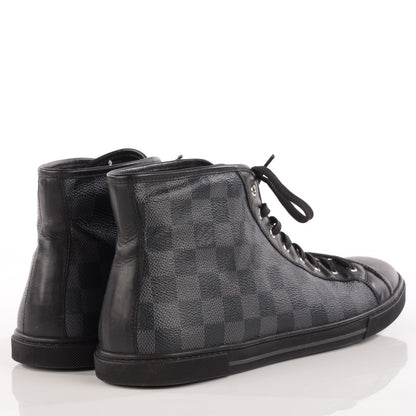 Louis Vuitton Damier Graphite Sneakers 9.5 4 of 9