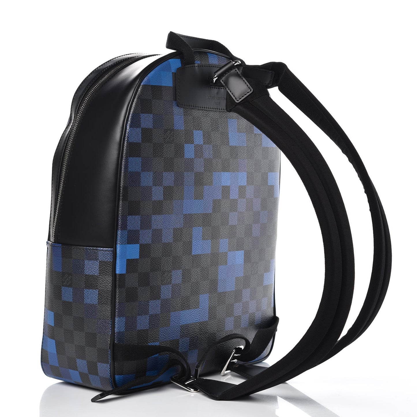 Damier Graphite Pixel Josh Backpack Blue