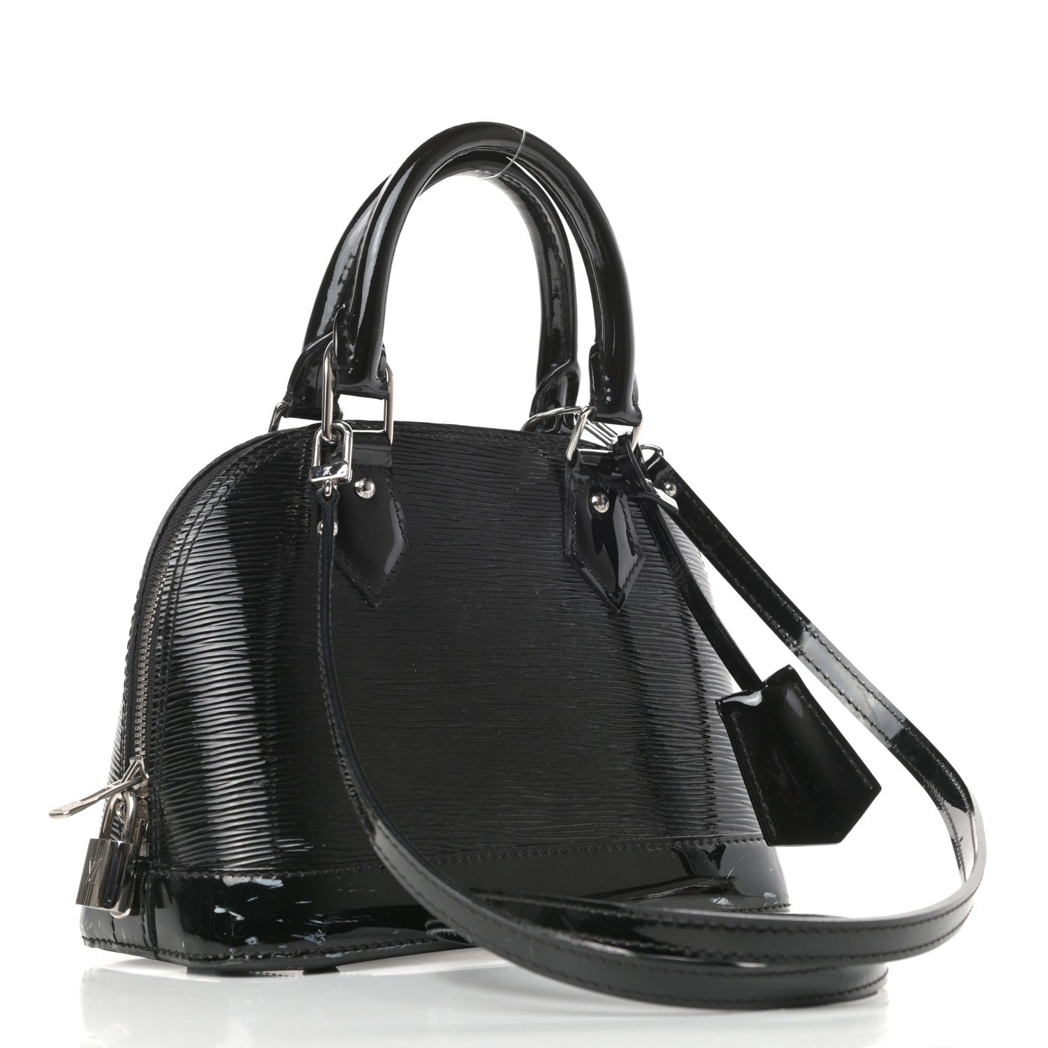 Louis Vuitton Epi Electric Alma BB Black 3 of 11