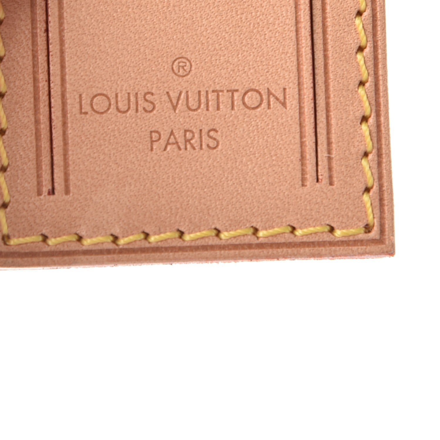 Louis Vuitton Vachetta Small Luggage Tag 3 of 4