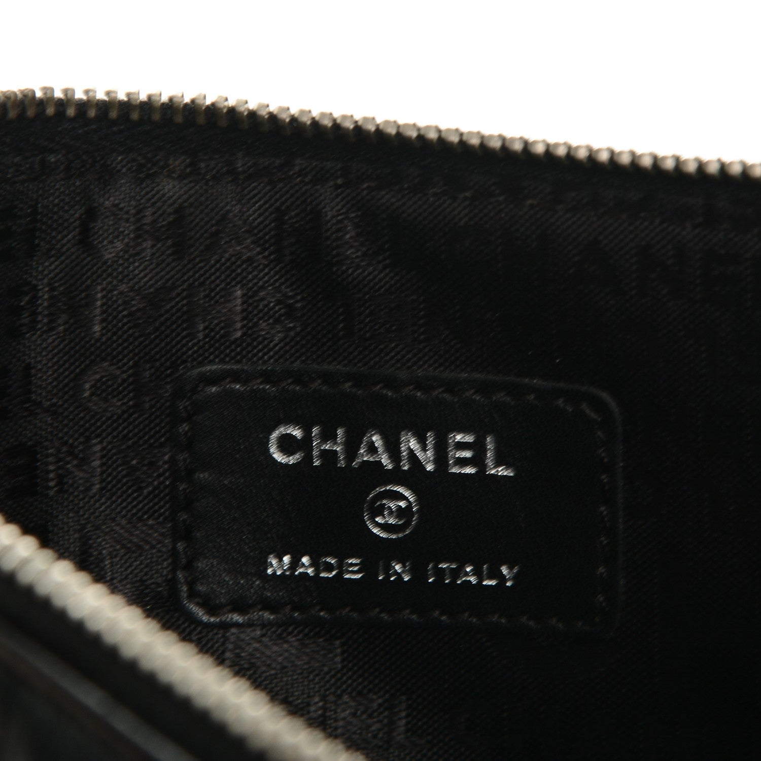 Chanel Lambskin Precious Symbols Pochette Black 6 of 6