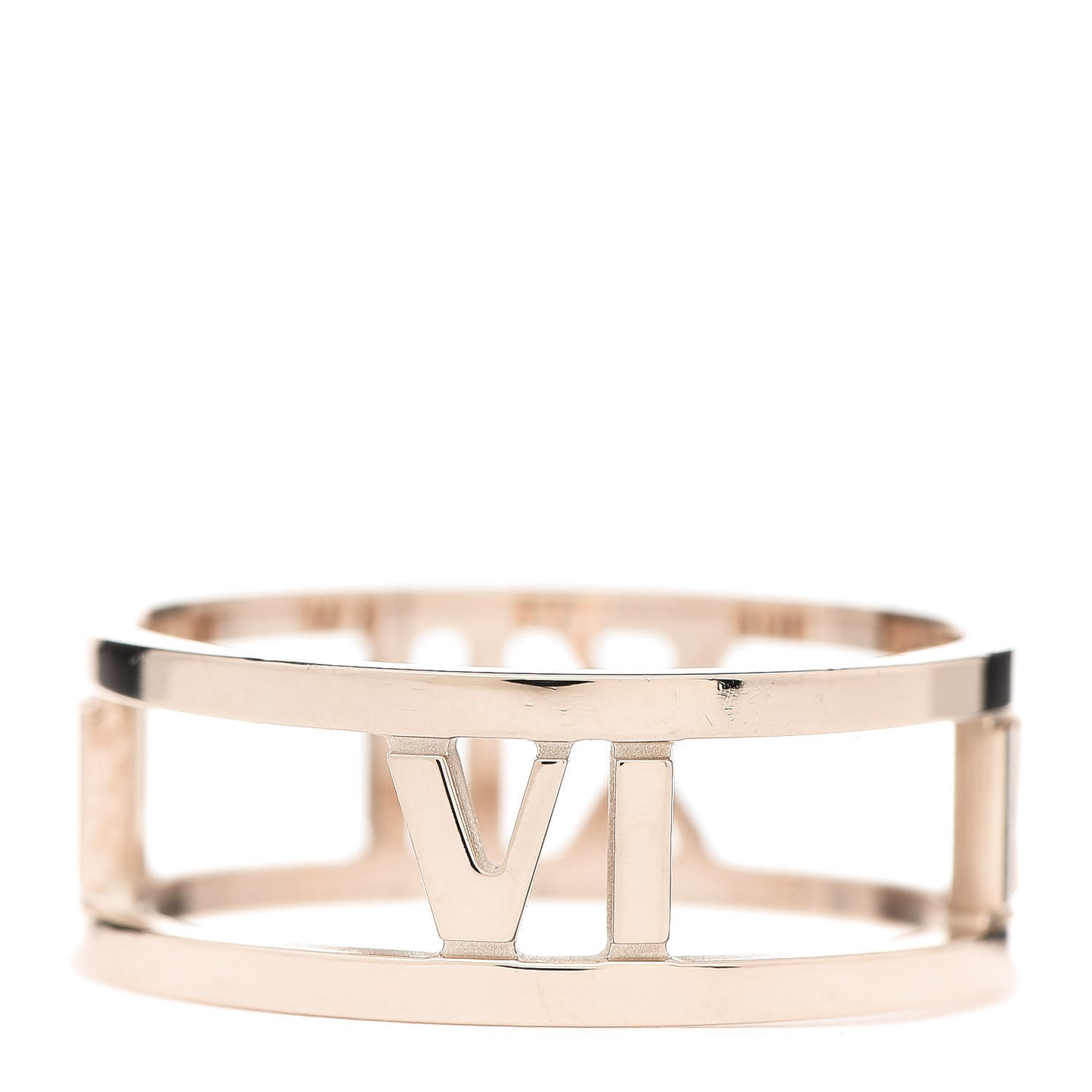 18K Rose Gold Atlas Open Ring 53 6.5