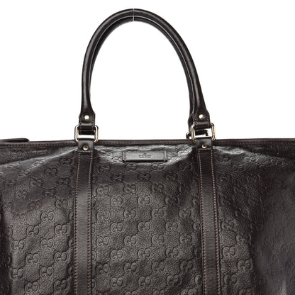 Gucci Guccissima Medium Joy Tote Bag Dark Brown 9 of 11