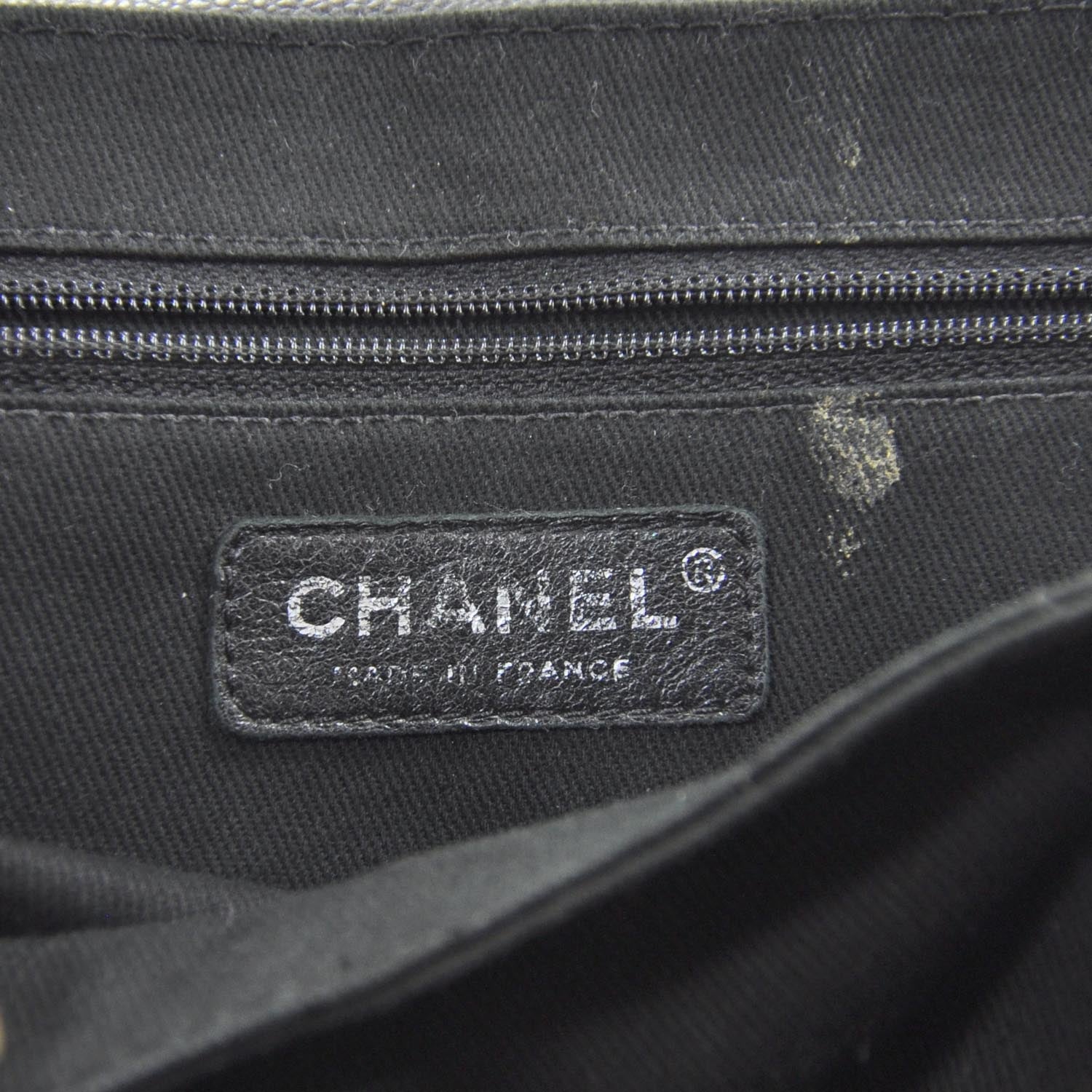 Chanel Caviar Quilted Timeless Accordion Flap Black 7 of 9