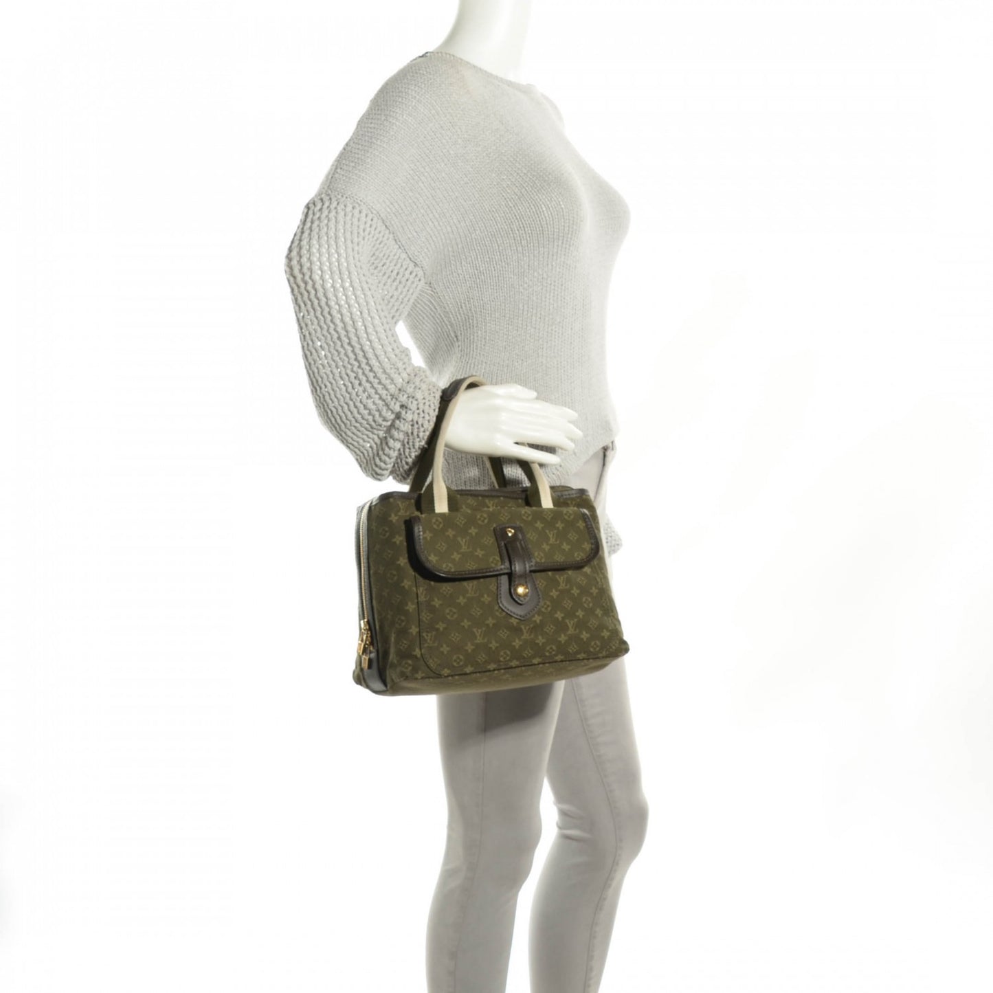 Mini Monogram Sac Mary Kate Kaki TST