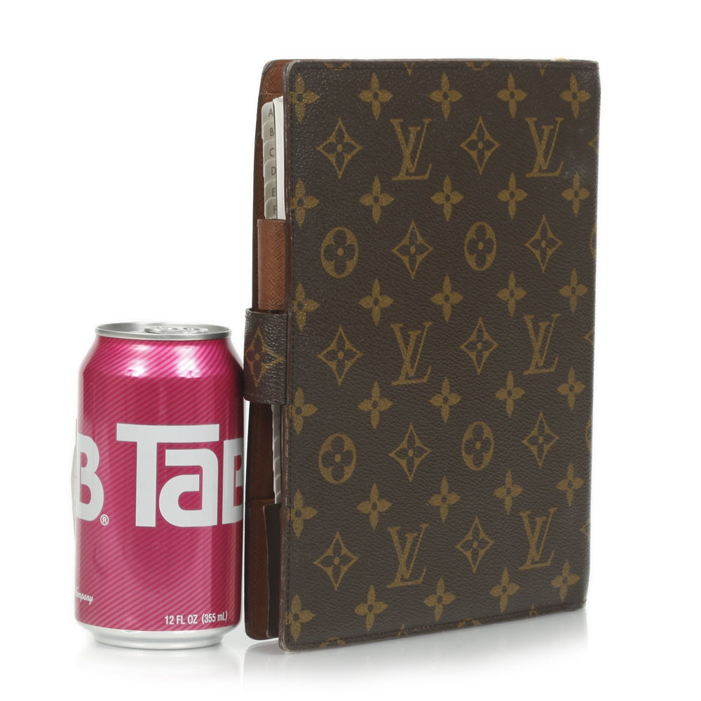Monogram Large Ring Agenda w Address Book