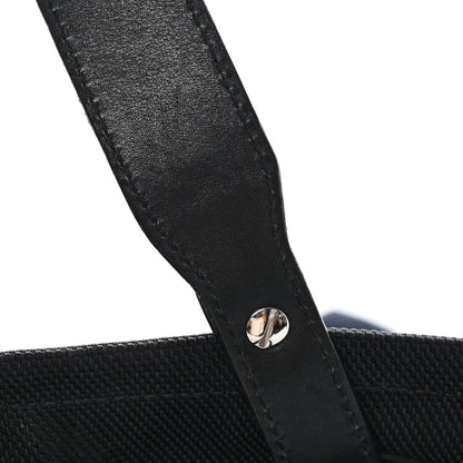Chanel Lambskin Canvas CC Shopping Tote Black 13 of 13