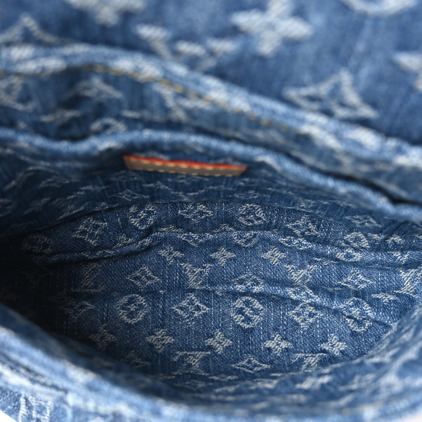 Monogram Denim Sunset Blue
