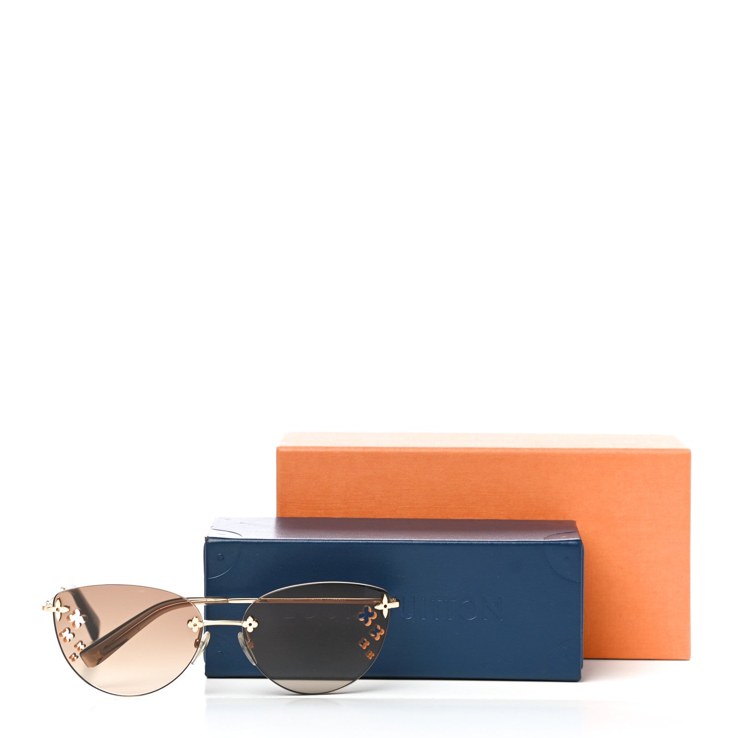 Louis Vuitton Desmayo Rimless Sunglasses Z0051U 7 of 7