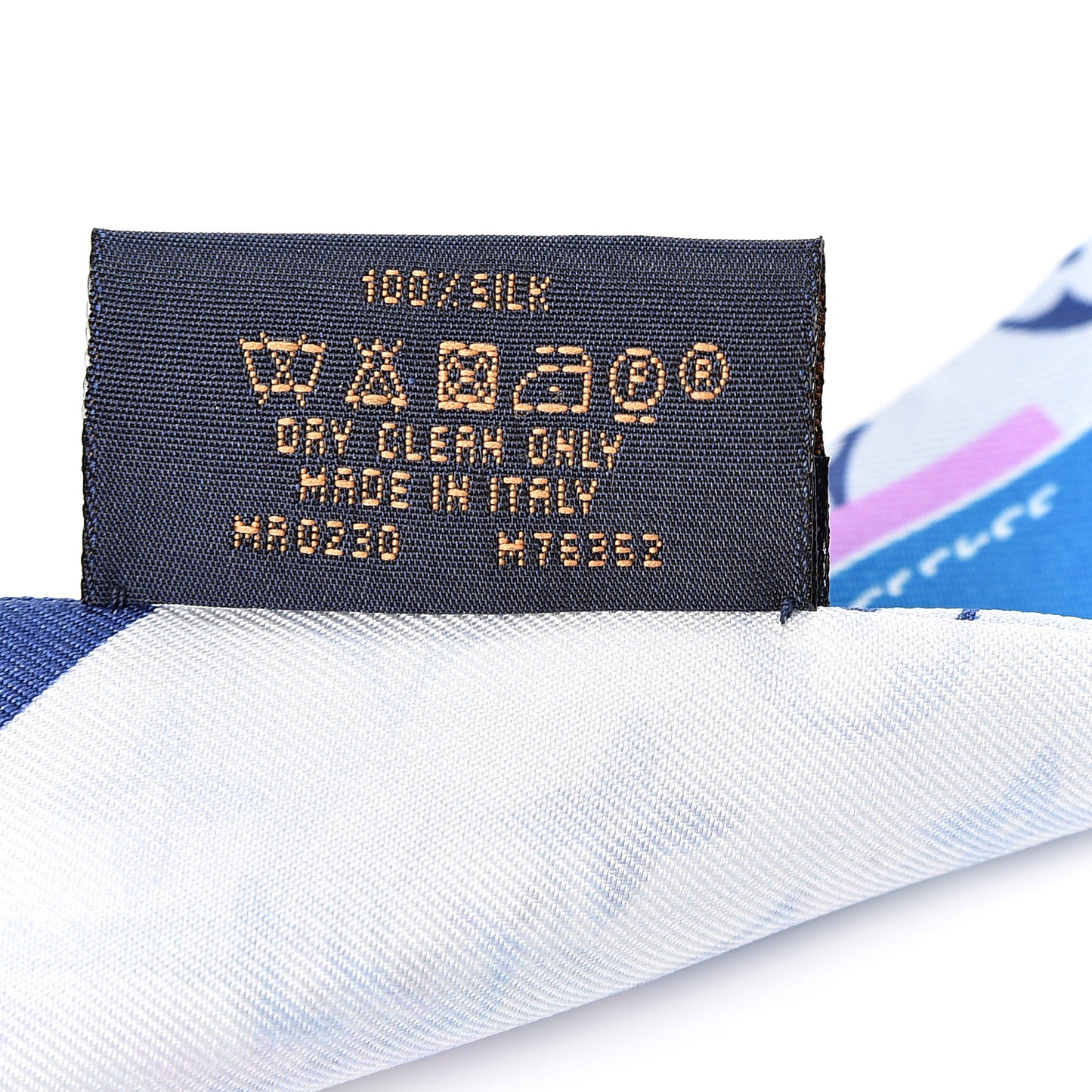 Silk Monogram Rising Confidential BB Bandeau Denim