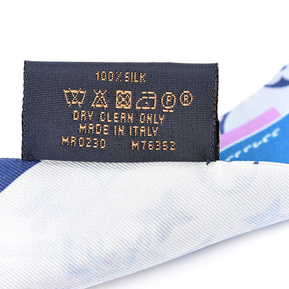 Louis Vuitton Silk Monogram Rising Confidential BB Bandeau Denim 5 of 5